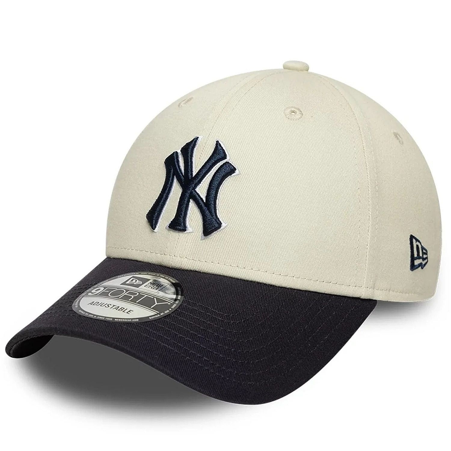 casquette New Era 9FO Ws Patch MLB New York Yankees - Light Cream/Navy - men´s