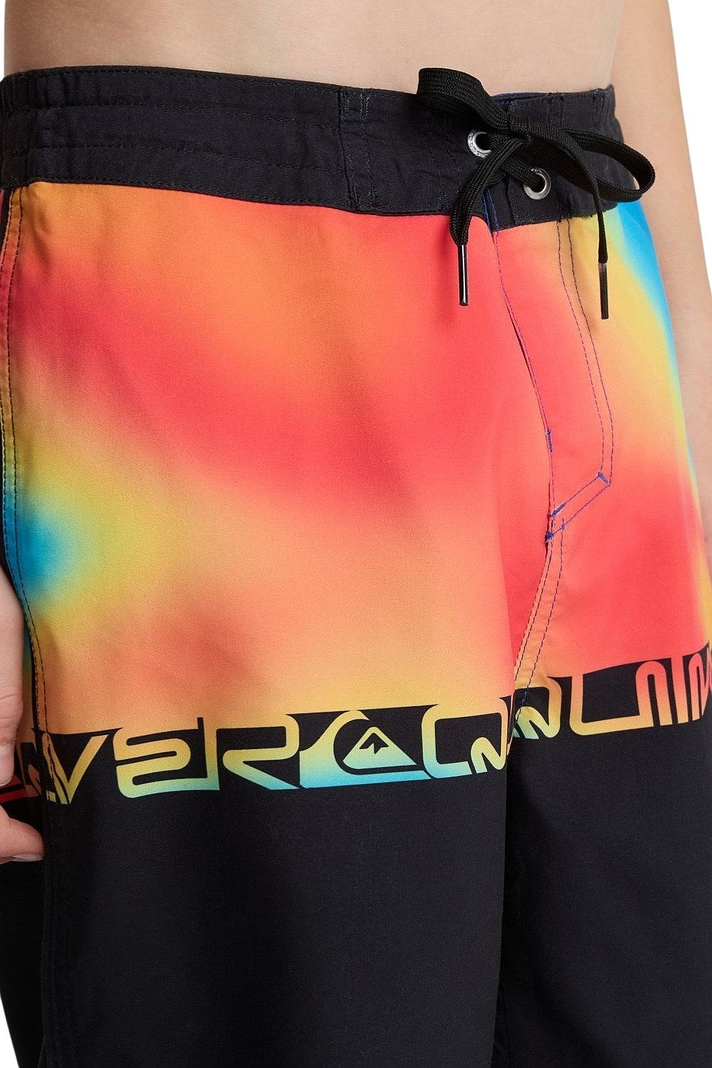 Badeshorts Quiksilver Everyday Half Jam 17 - KVJ6/Black Wordblock - boy´s