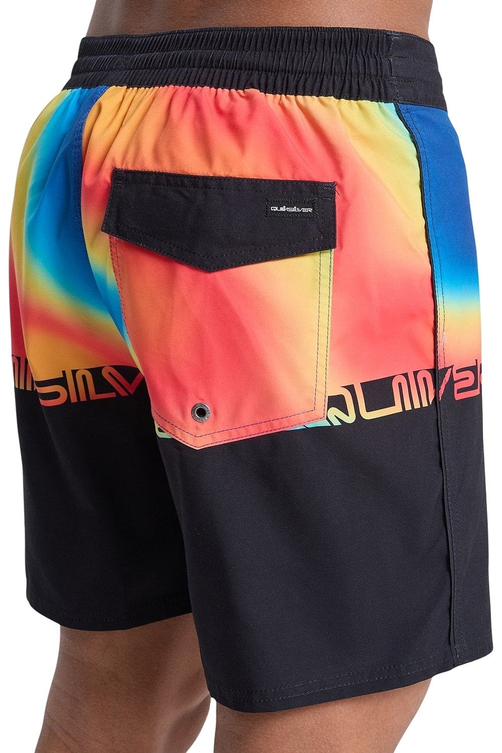Short de bain Quiksilver Everyday Half Jam 16 - KVJ6/Black Wordblock - men´s