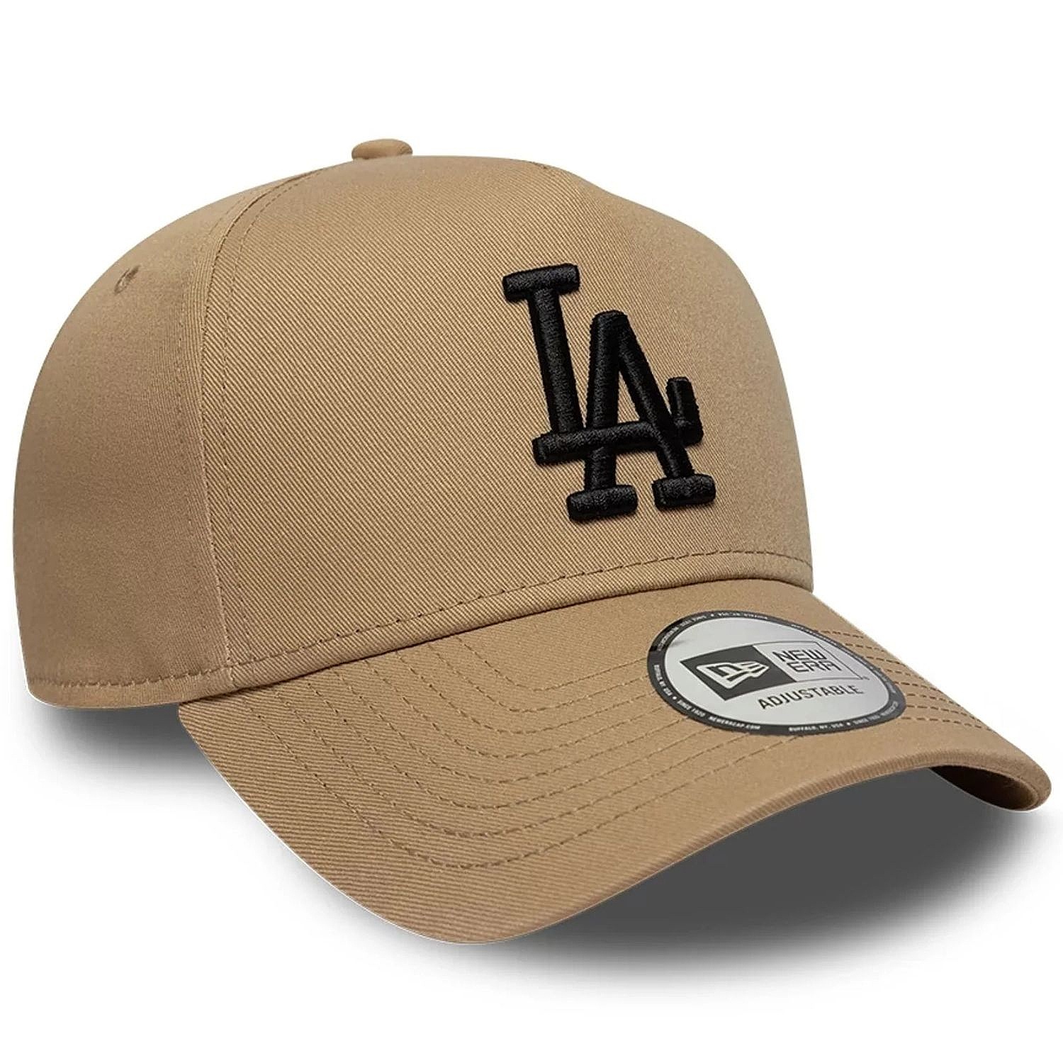 czapka z daszkiem New Era 9FO AF League Ess. Trucker MLB Los Angeles Dodgers - Camel/Black - men´s