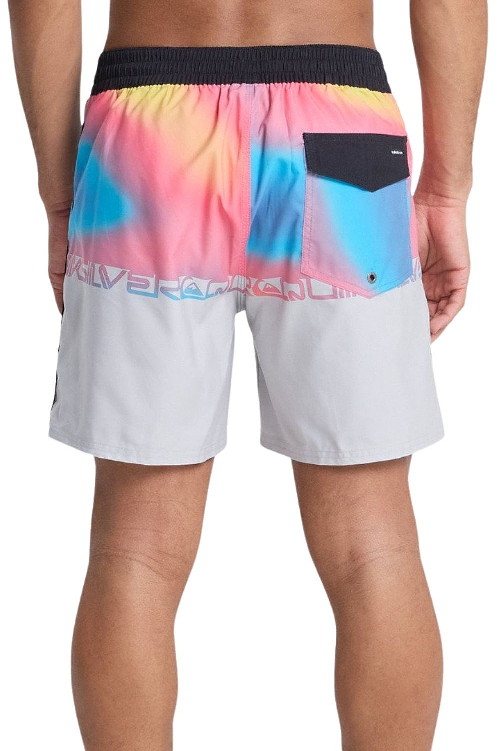 szorty kąpielowe Quiksilver Everyday Half Jam 16 - SZH6/Microchip Wordblock - men´s