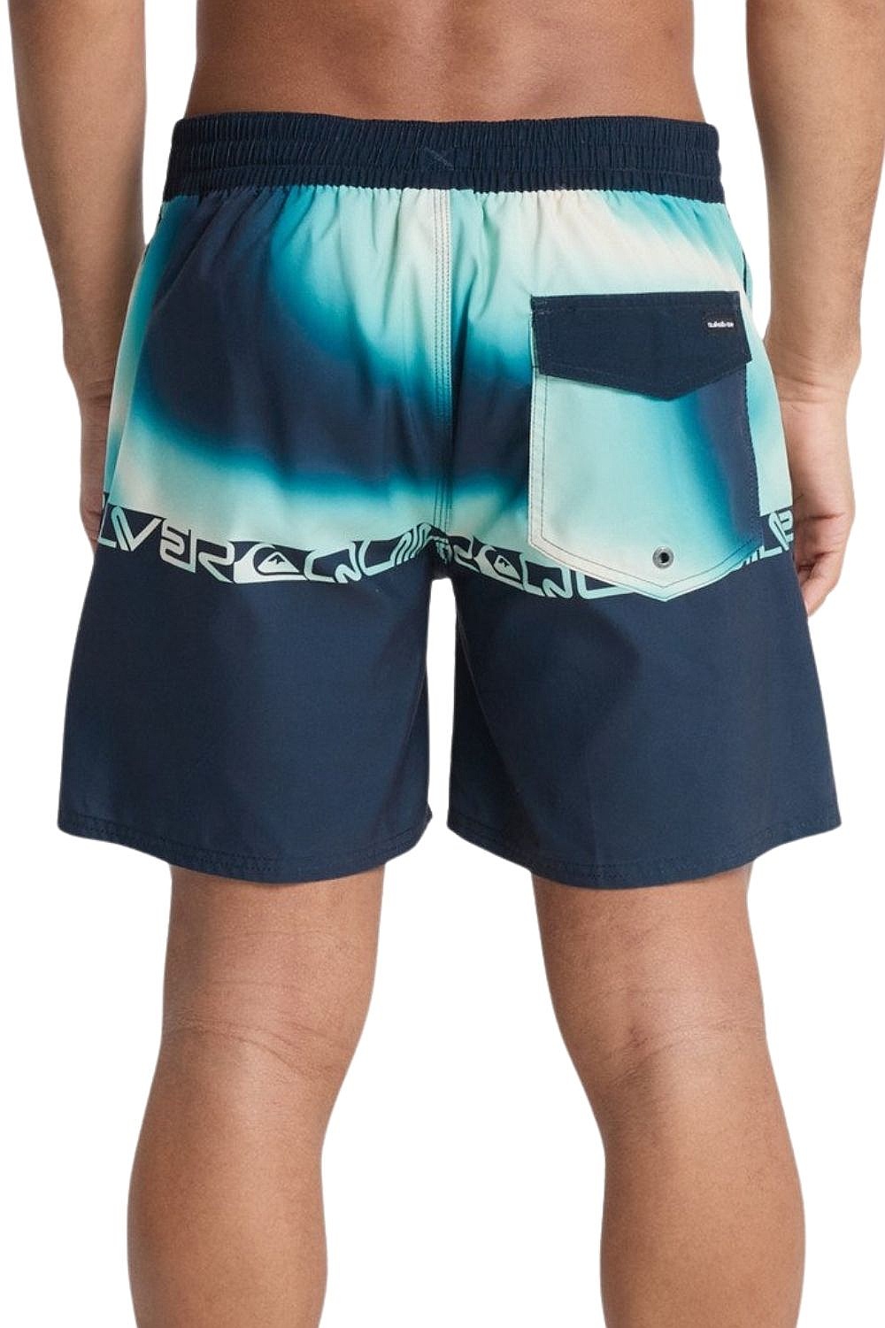 Short de bain Quiksilver Everyday Half Jam 16 - KTP7/Dark Navy Wordblock - men´s
