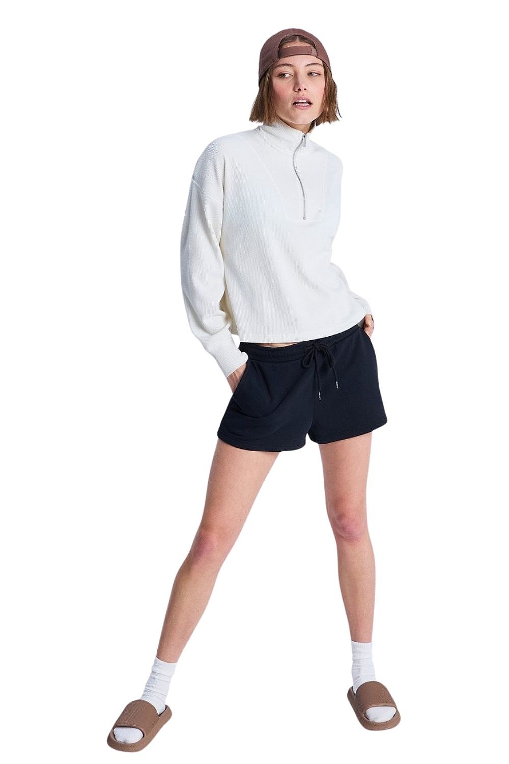 shorts Roxy Surf Stoked - KVJ0/Anthracite - women´s