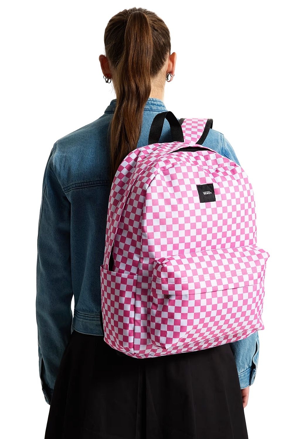 backpack Vans Old Skool Check - Checkerboard Pink Fizz