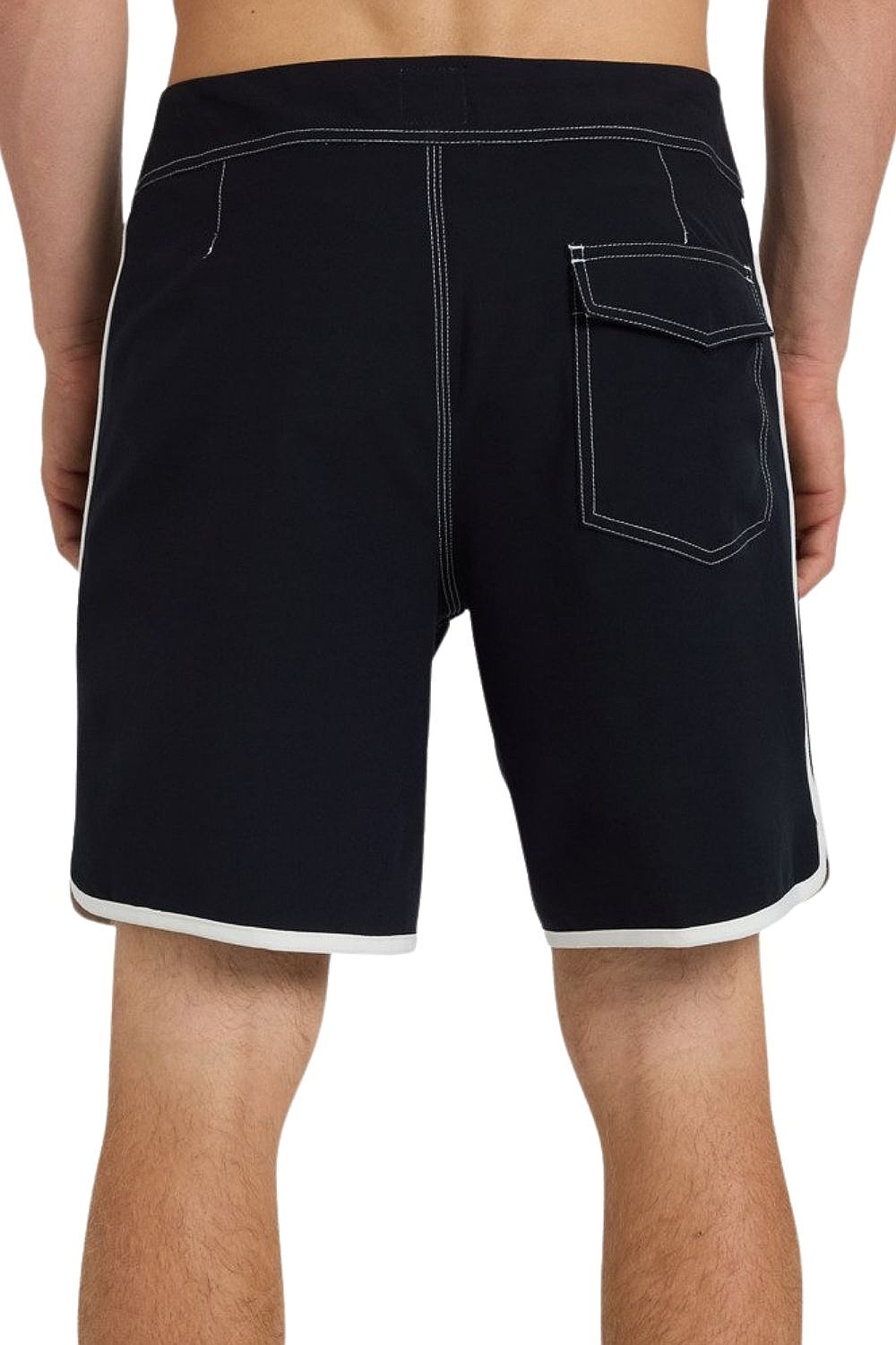 swimming shorts Quiksilver Original Scallop 18 - KVJ0/Black - men´s