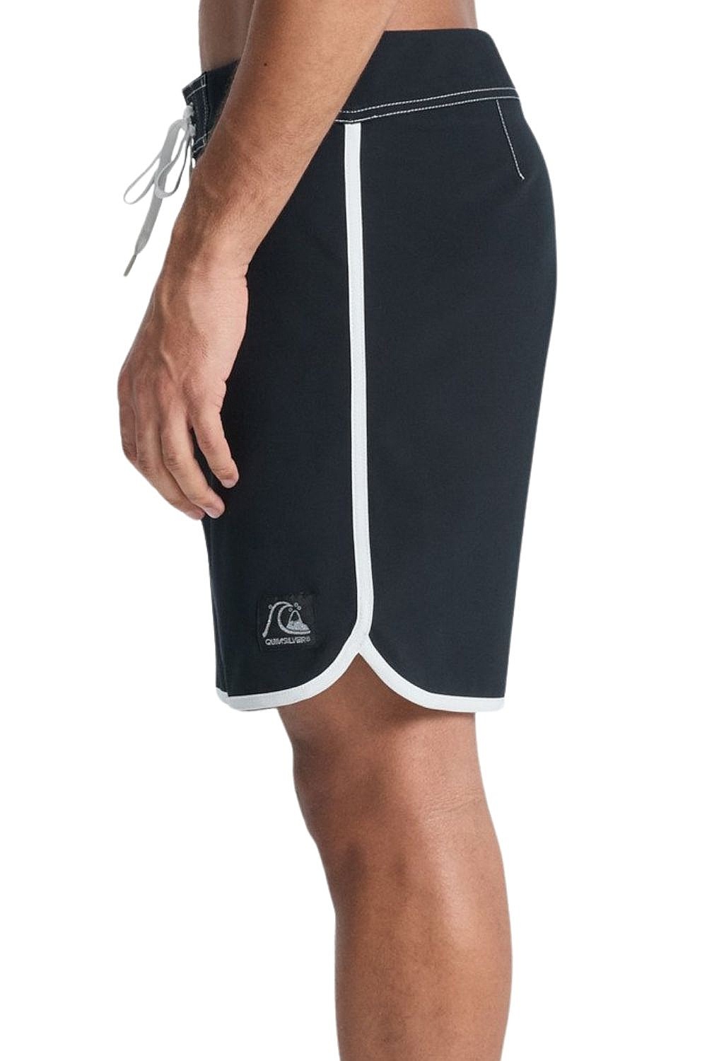 swimming shorts Quiksilver Original Scallop 18 - KVJ0/Black - men´s