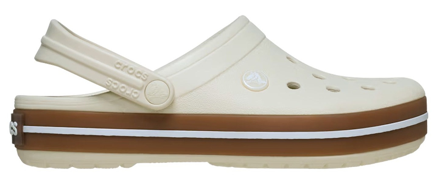 Schuhe Crocs Crocband Gum Clog - Summit White