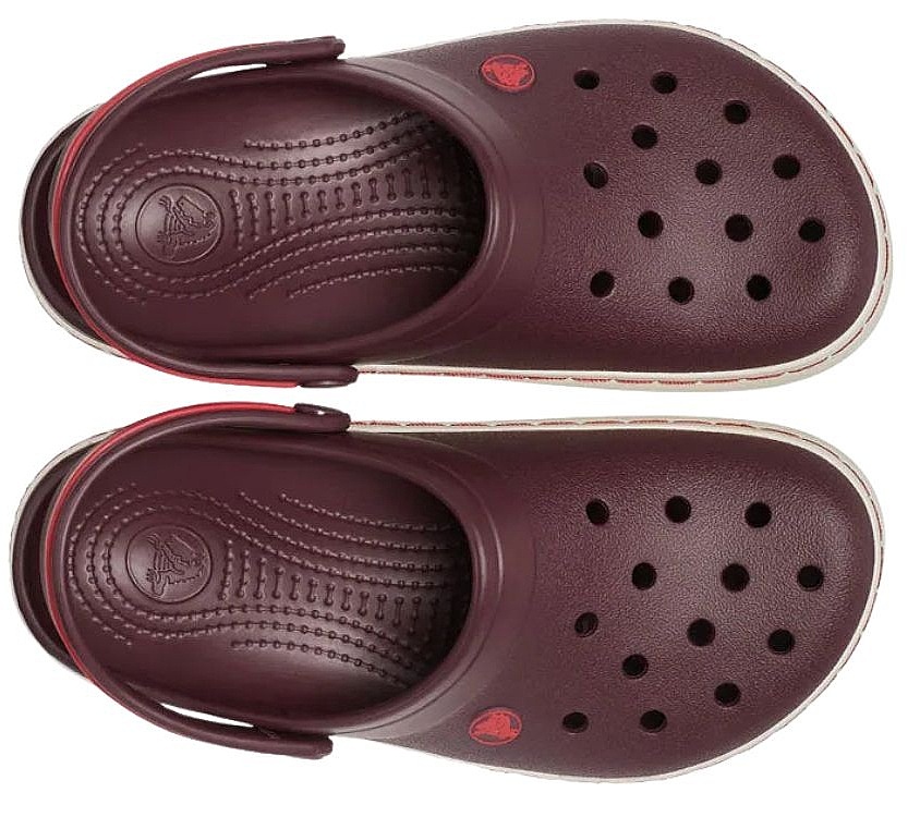 Schuhe Crocs Crocband Heritage Clog - Heritage Red