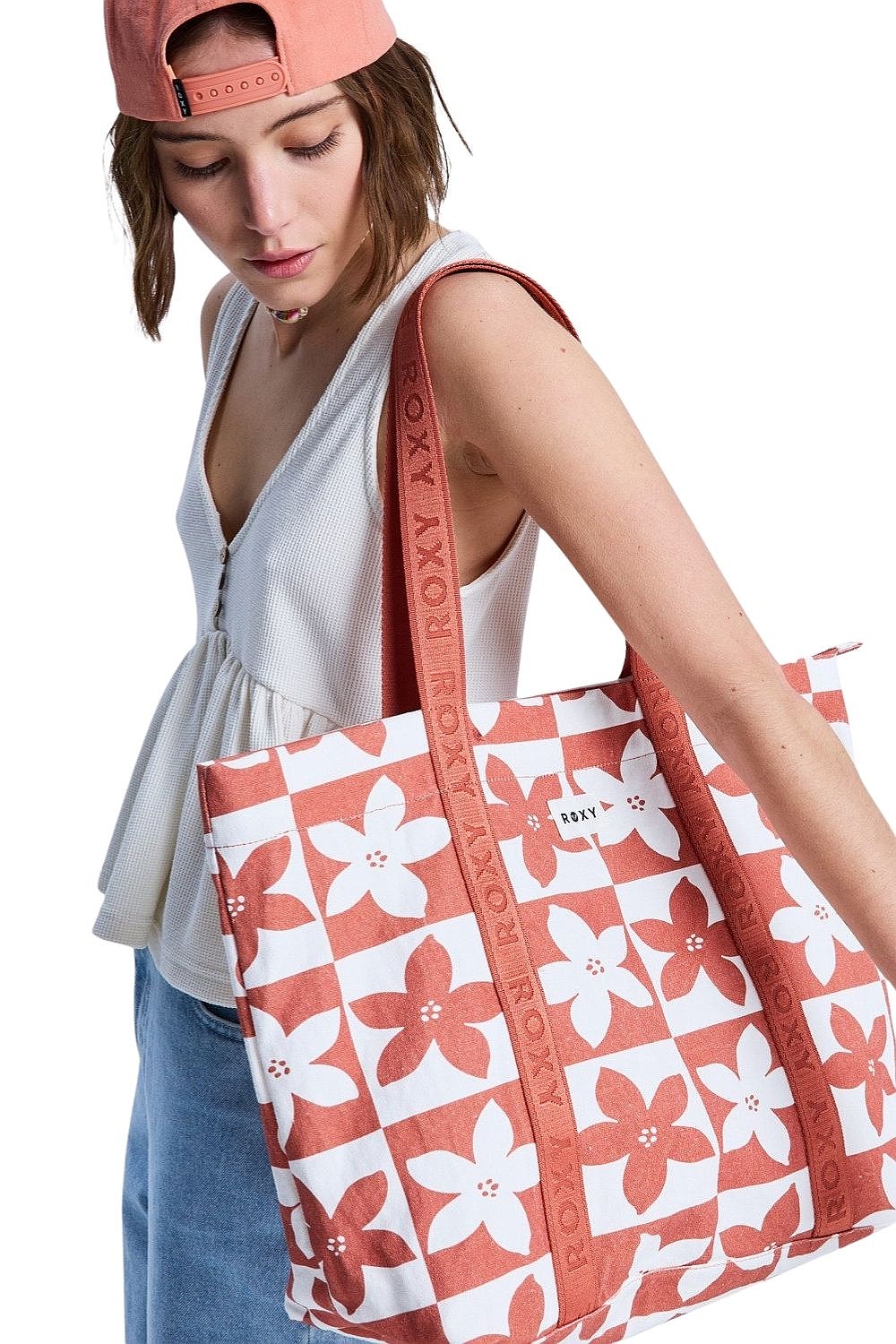 bag Roxy Gold Dust Girl Tote - NNB6/Ginger Spice Flora - women´s