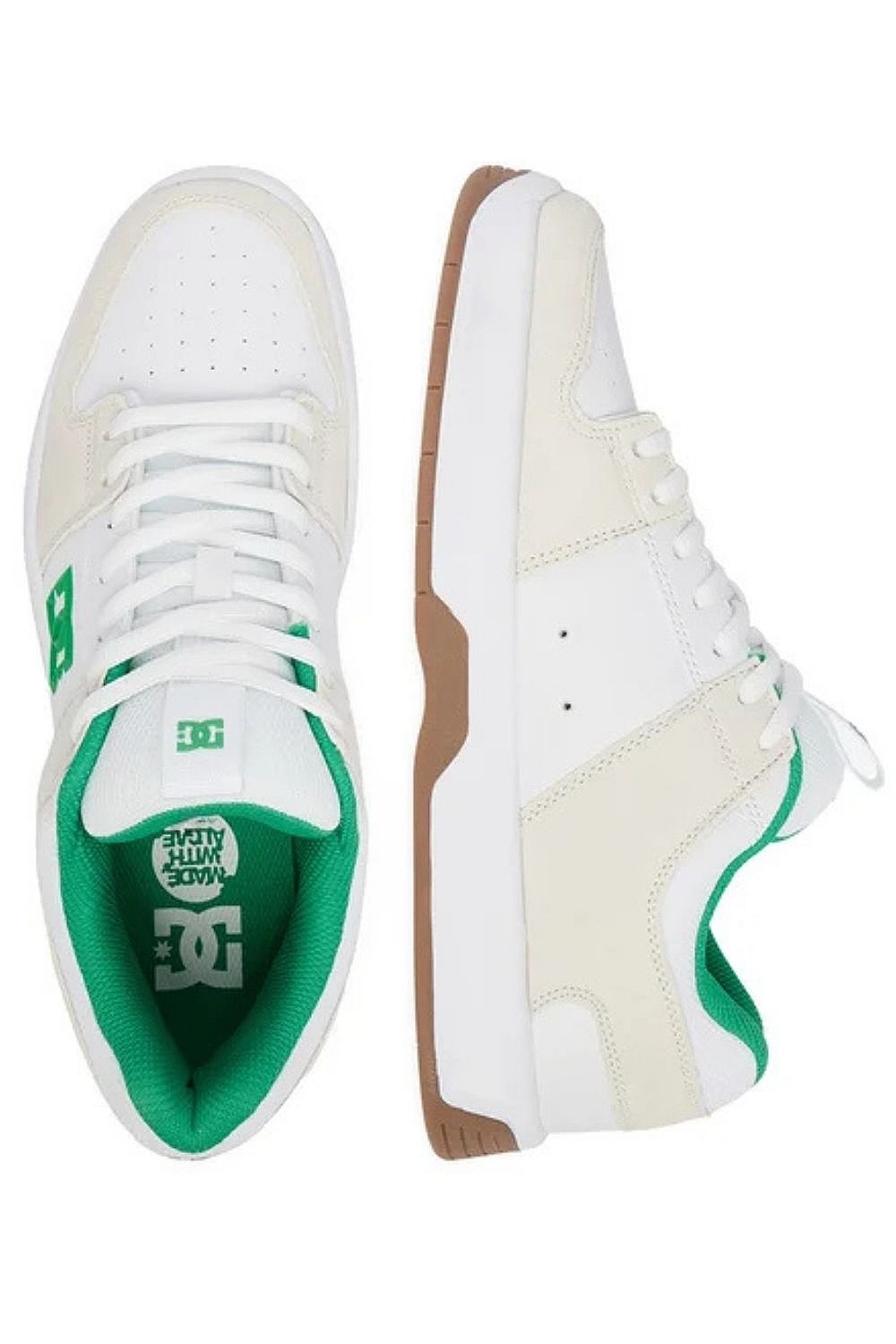 Schuhe DC Lynx Zero - 113/White/Green/Gum - men´s