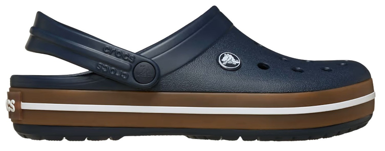 Schuhe Crocs Crocband Gum Clog - Black