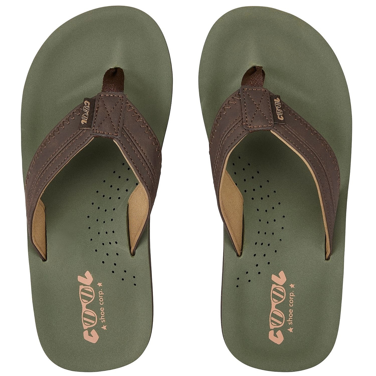 žabky Cool Shoe Cloud 2 - Kaki - men´s