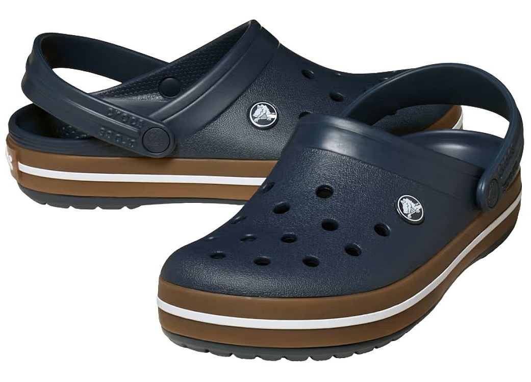 Schuhe Crocs Crocband Gum Clog - Black