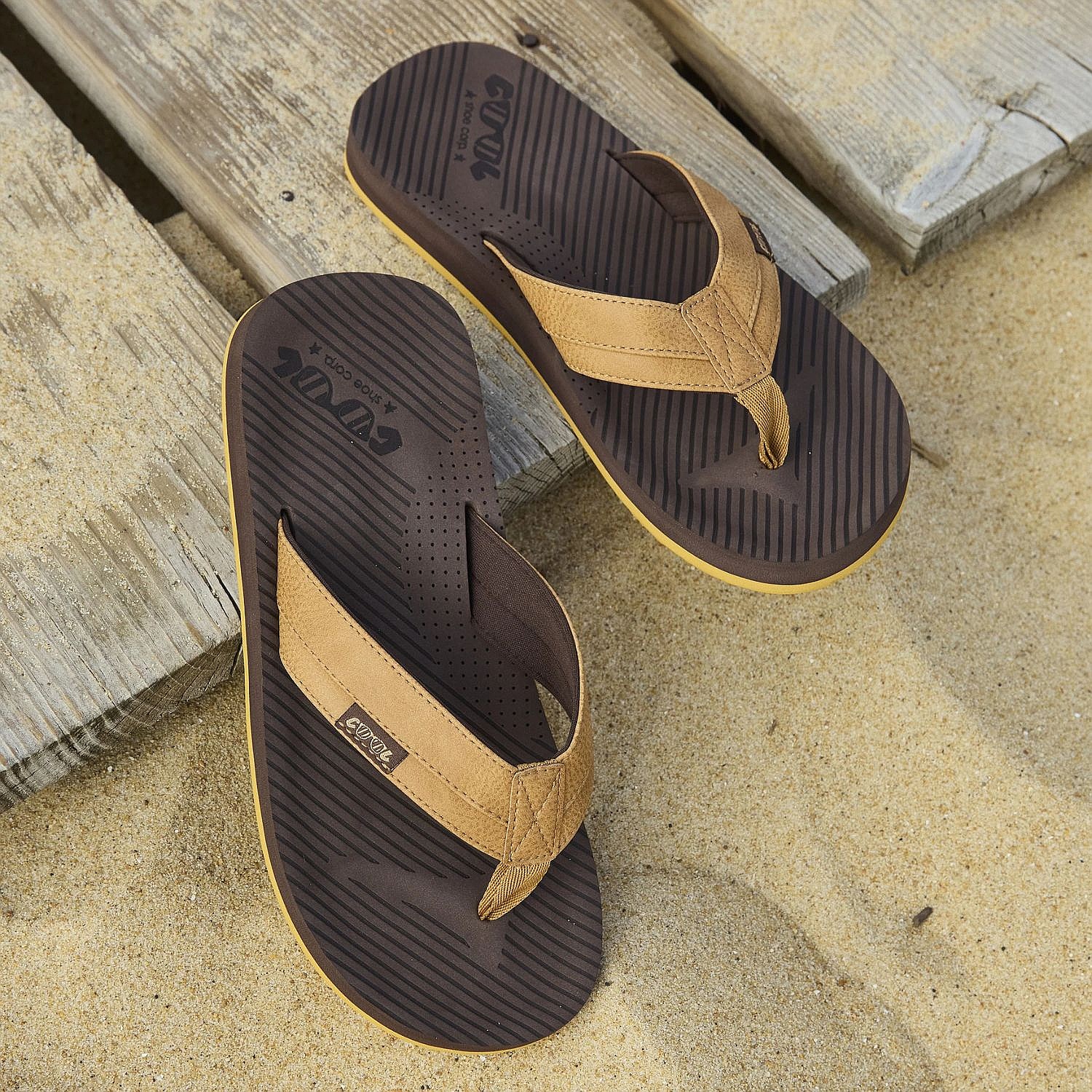 Flip-Flops Cool Shoe Goku - Brown - men´s