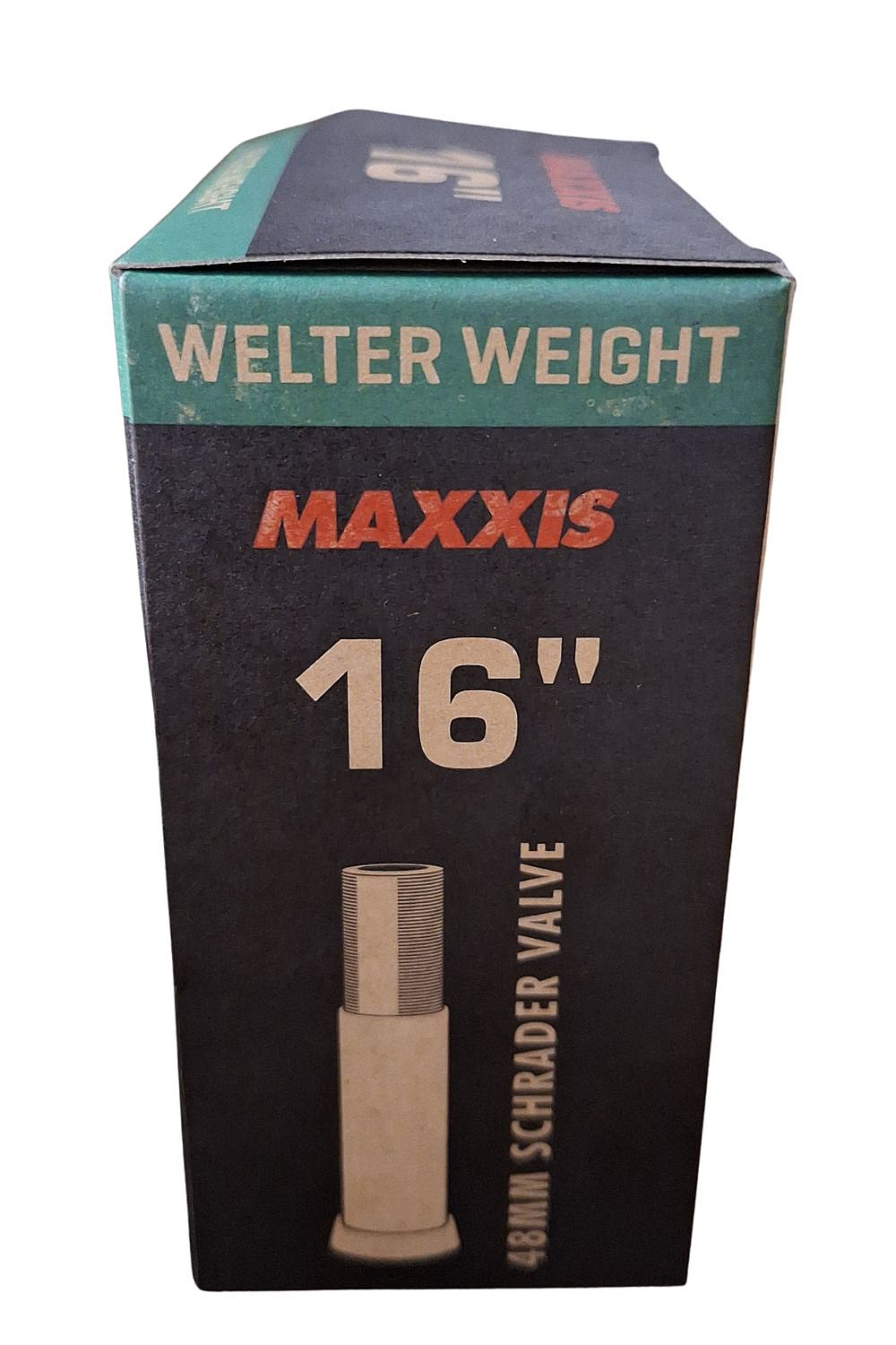 dętka  Maxxis Welter Weight Auto-SV 48mm 16"x1.9"-2.125" - Black