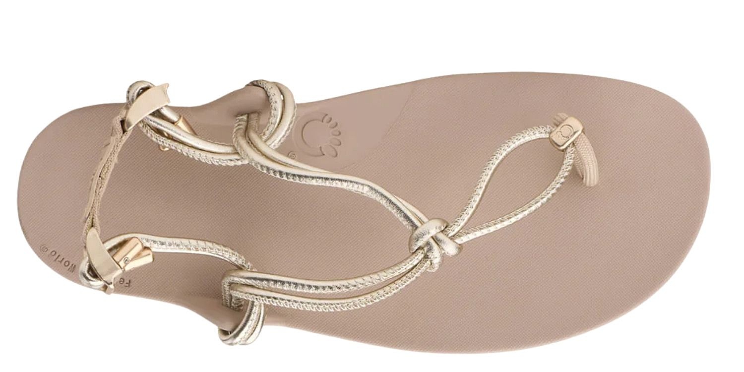 Schuhe Xero Shoes Genesis Leather - Gold Metallic Leather - women´s