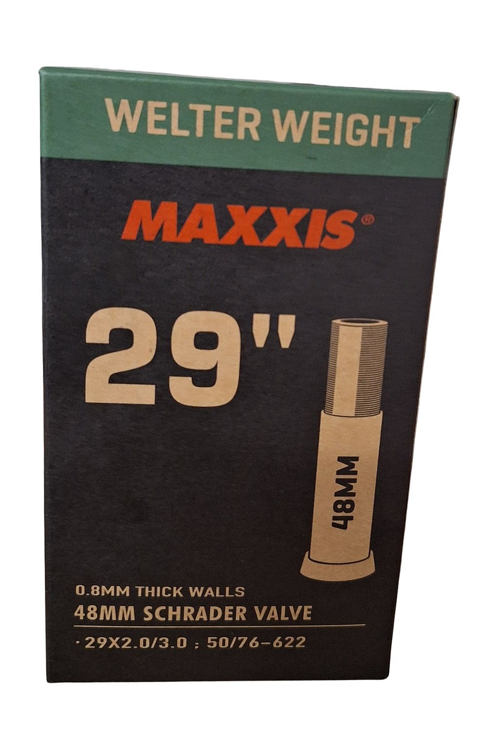 dętka  Maxxis Welter Weight Auto-SV 48mm 29"x2.0"-3.0" - Black