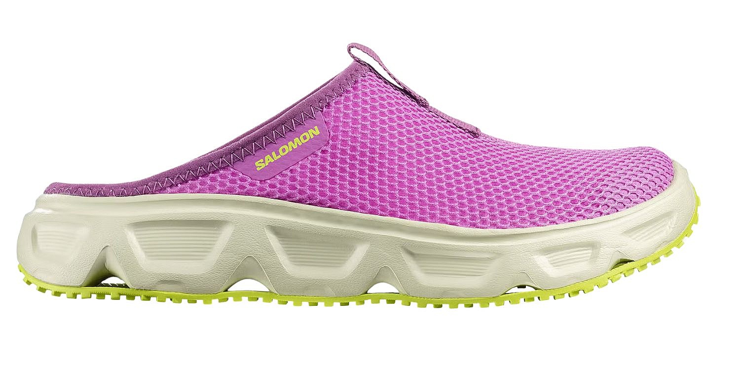 Schuhe Salomon Reelax Slide 6.0 W - Iris Orchid/Aspargus Green/Acid Lime - women´s