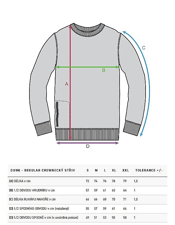 Sweatshirt Horsefeathers Dunk - Pumpkin - men´s