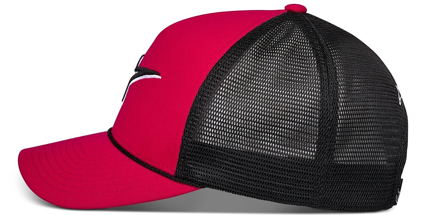 casquette Alpinestars Ageless Shadow Trucker - Black/Red - men´s