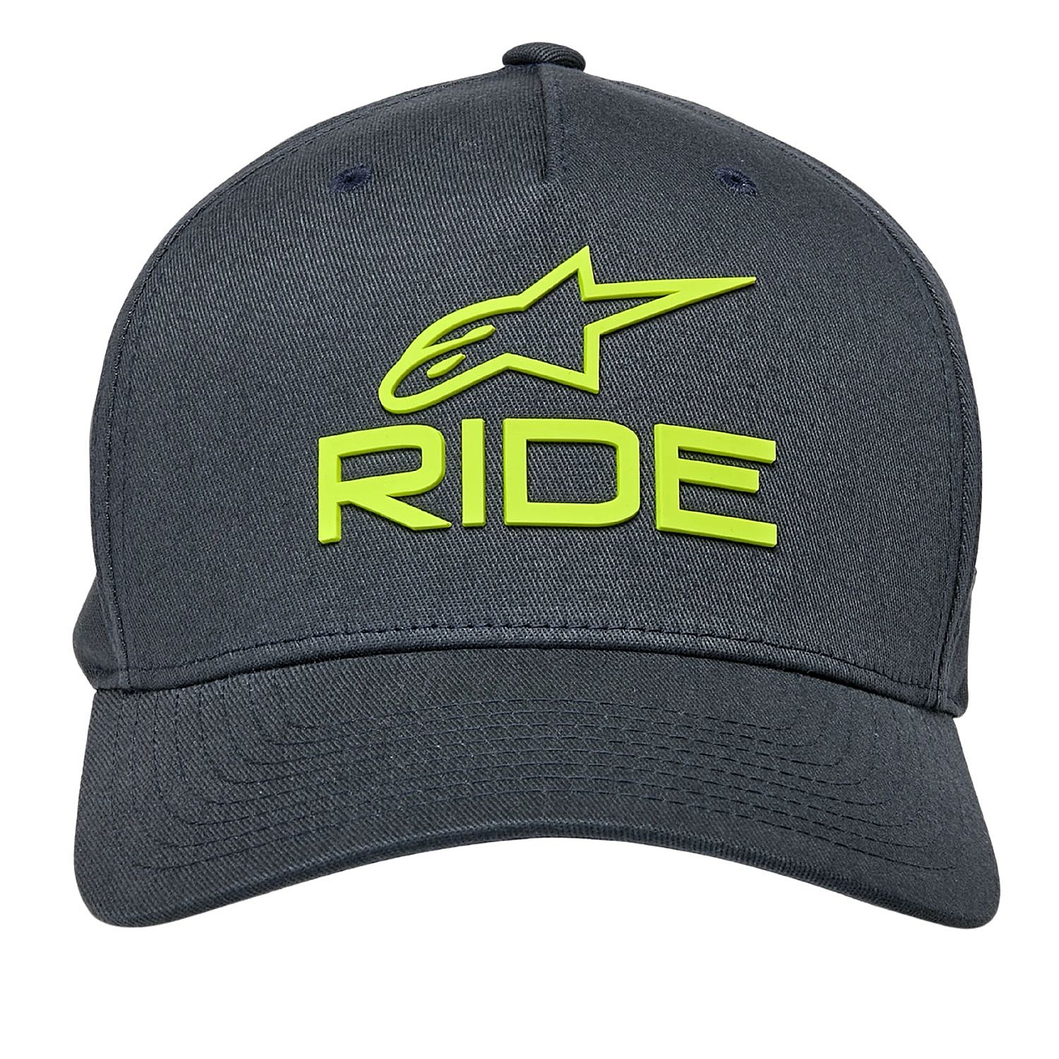 czapka z daszkiem Alpinestars Ride Sonic - Charcoal/Hi Vis Yellow - men´s