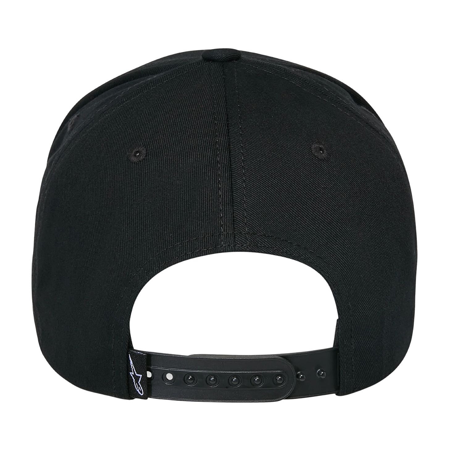 czapka z daszkiem Alpinestars Matrix Snapback - Black - men´s