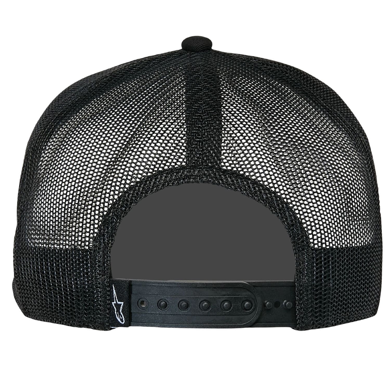 czapka z daszkiem Alpinestars Contender Trucker - Black/Black - men´s
