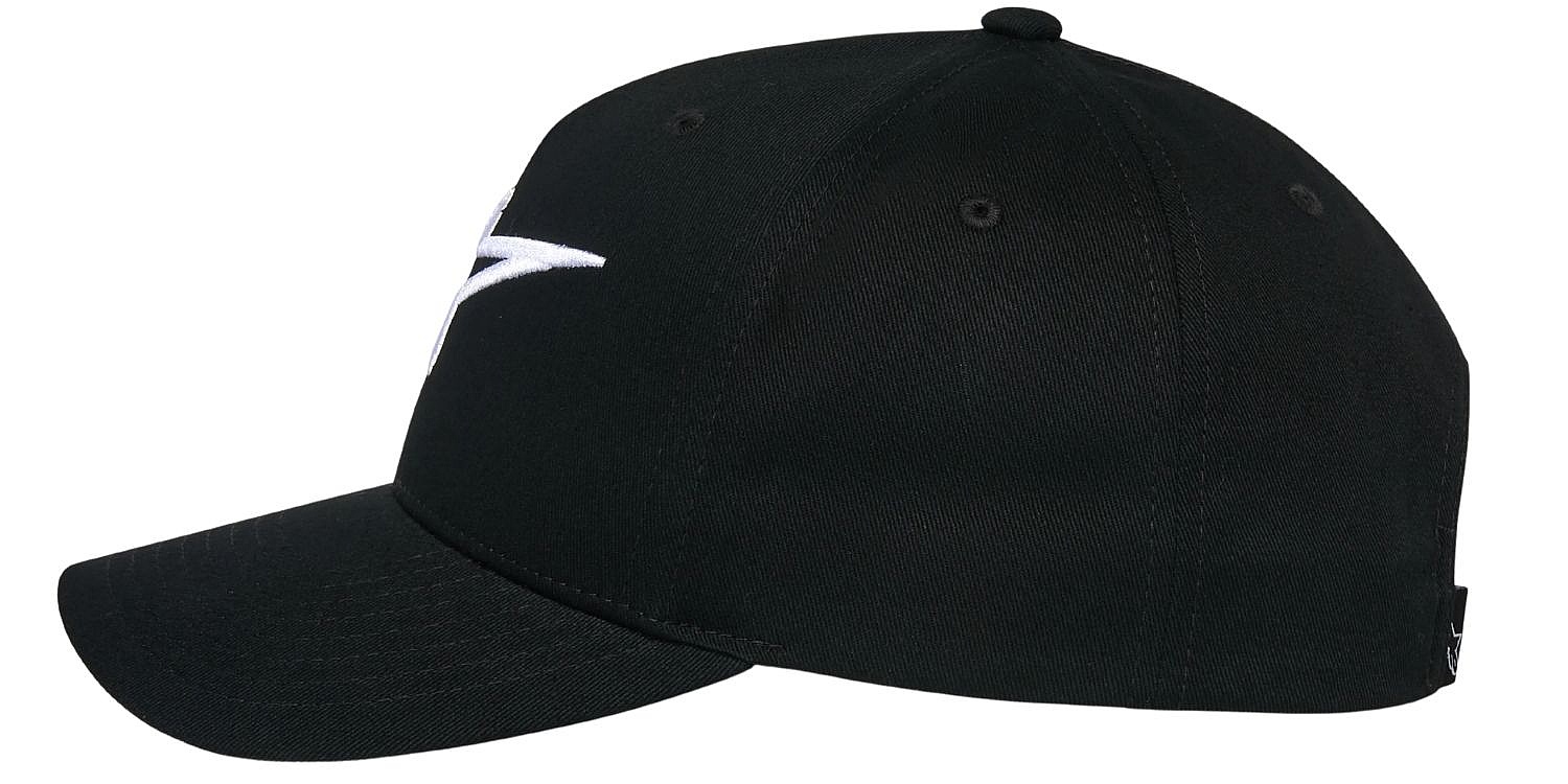Kappe Alpinestars Ageless Snapback - Black/White - men´s