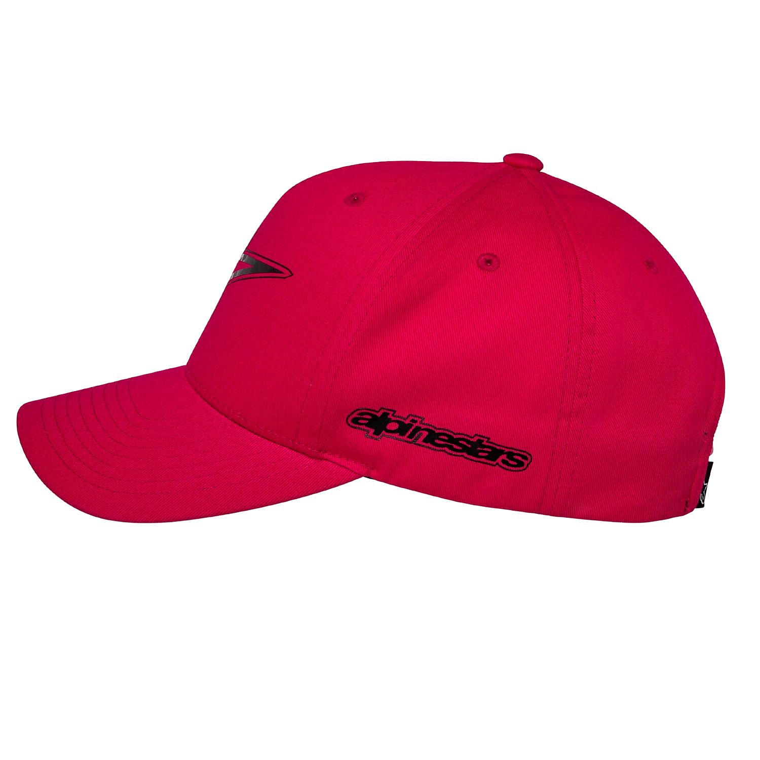 czapka z daszkiem Alpinestars Carbon Fiber Snapback - Red - men´s