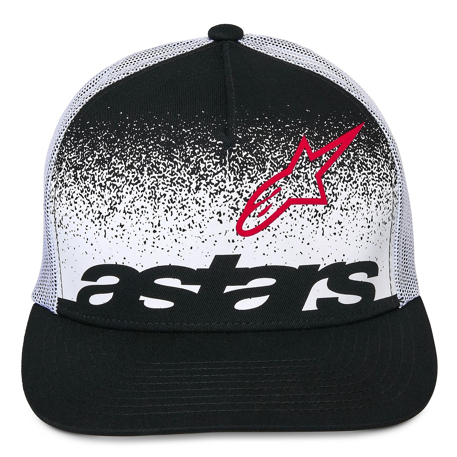 czapka z daszkiem Alpinestars Component Trucker - Black/White - men´s