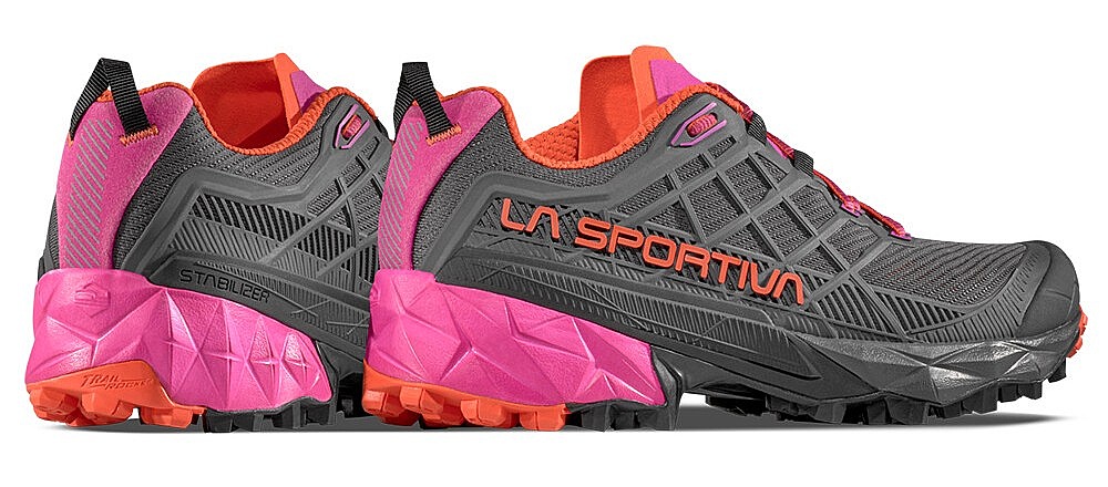 Schuhe La Sportiva Akyra II - Carbon/Cherry Tomato - women´s