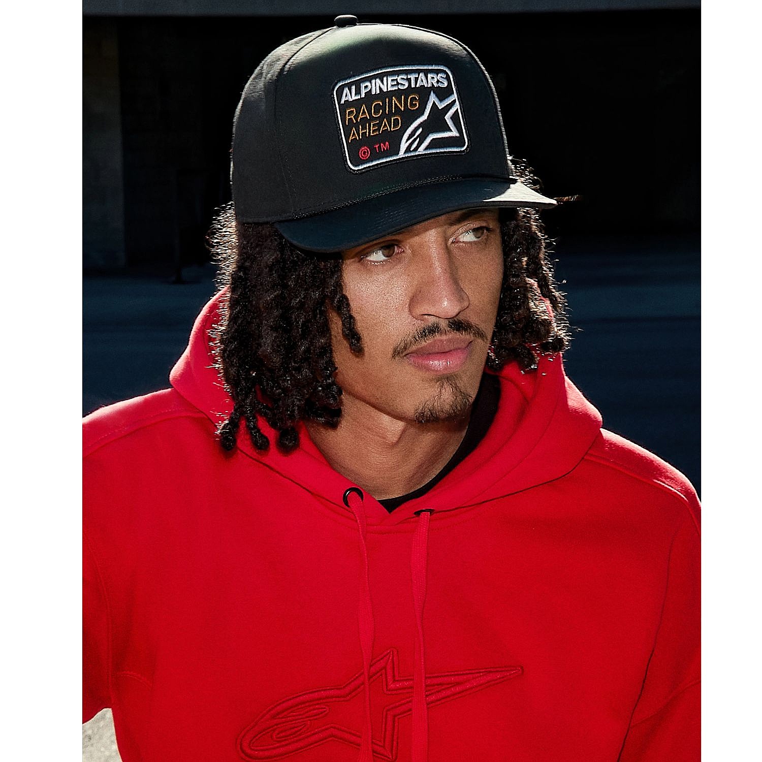 czapka z daszkiem Alpinestars Intuitive Snapback - Black - men´s