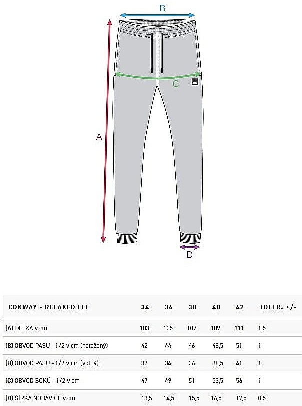 Hose Horsefeathers Conway - Moss - women´s