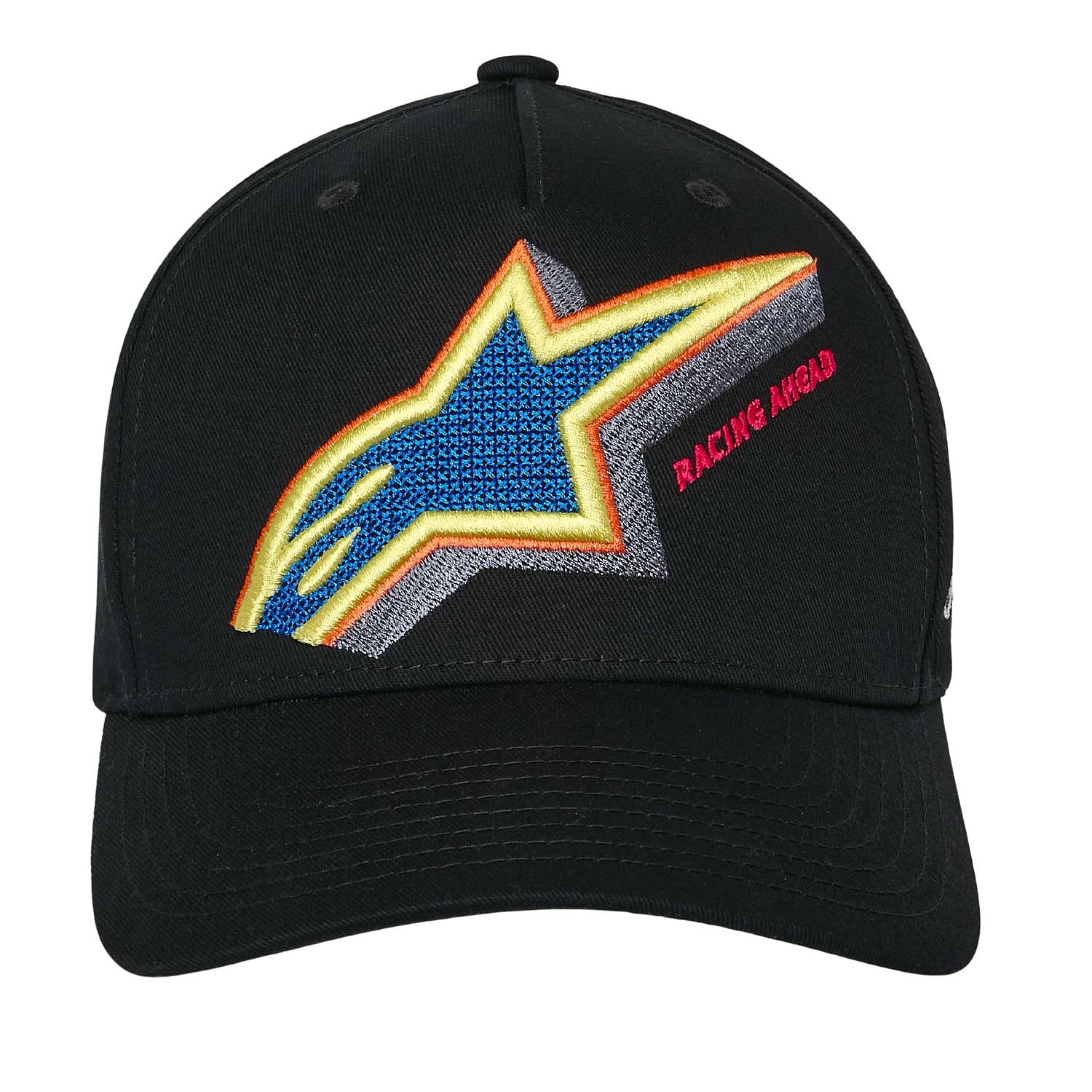 czapka z daszkiem Alpinestars Lucid Snapback - Black - men´s