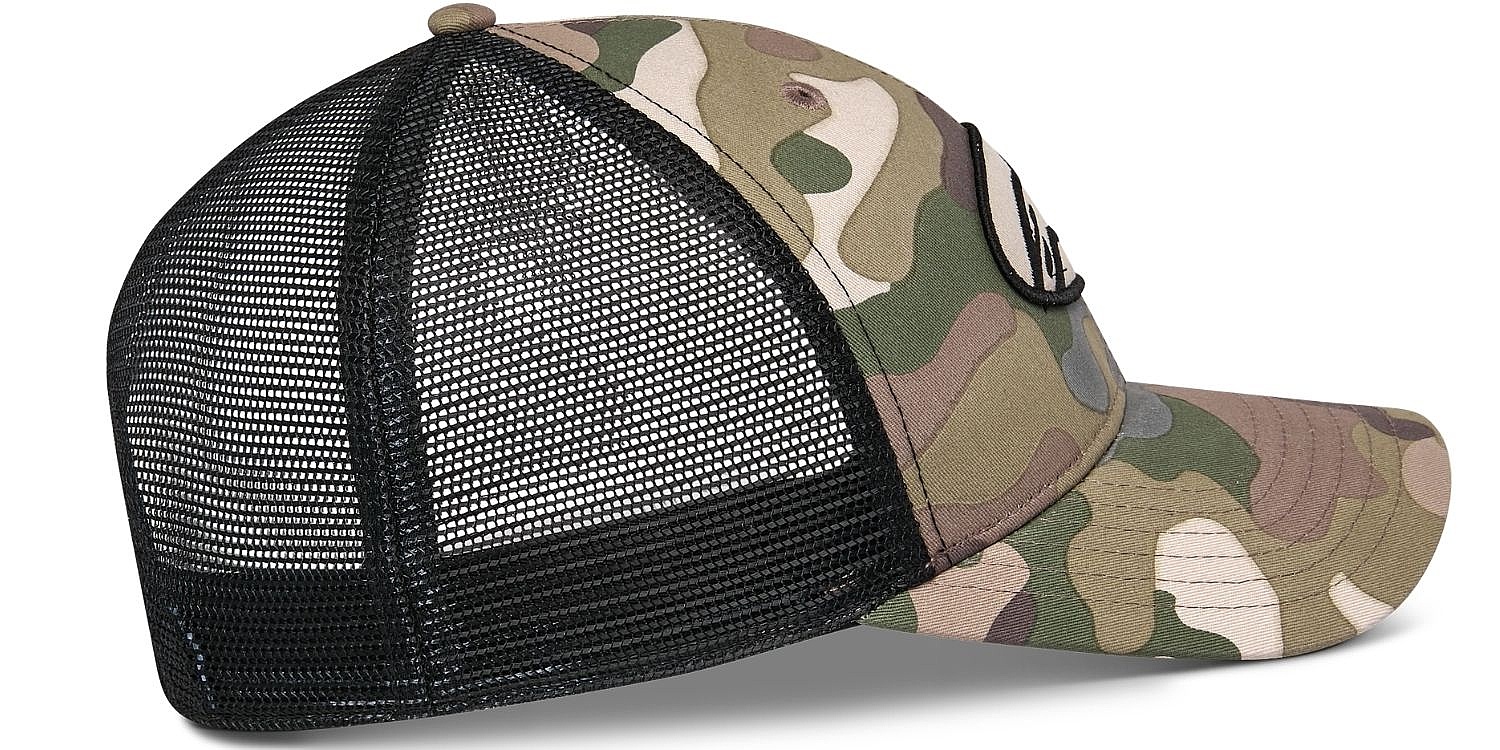 casquette Alpinestars Oblique Camo Trucker - Green Camo/Black - men´s