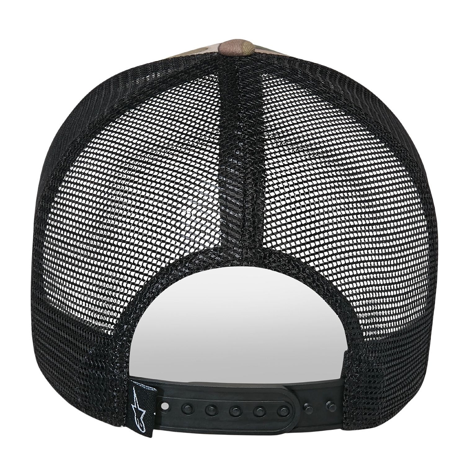 casquette Alpinestars Oblique Camo Trucker - Green Camo/Black - men´s