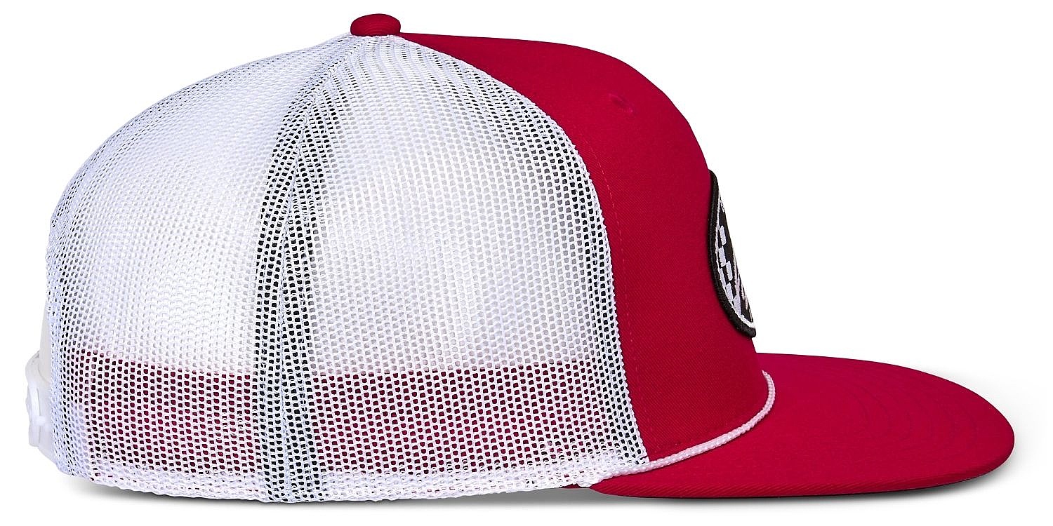 czapka z daszkiem Alpinestars Contender Trucker - Red/White - men´s
