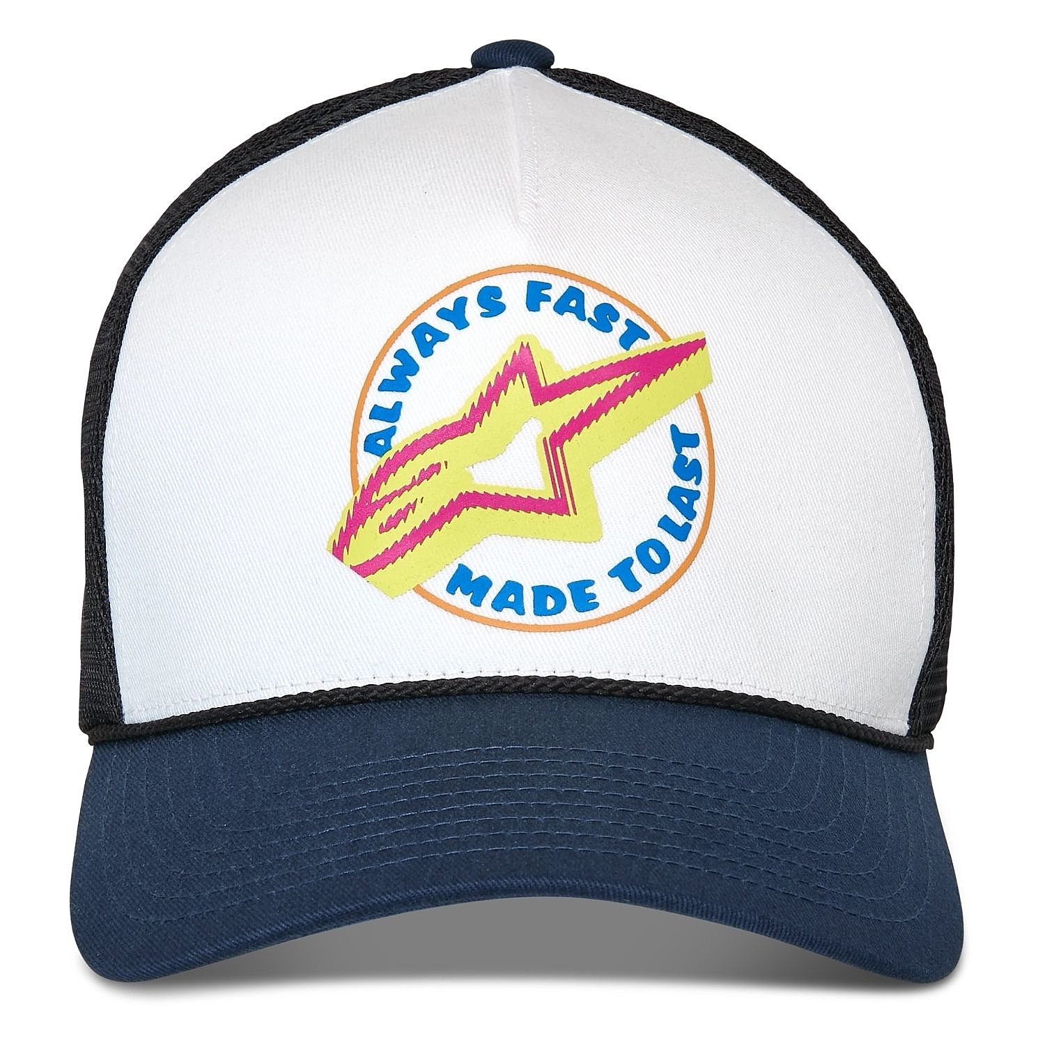 Kappe Alpinestars Aorbit Trucker - White/Navy/Black - men´s