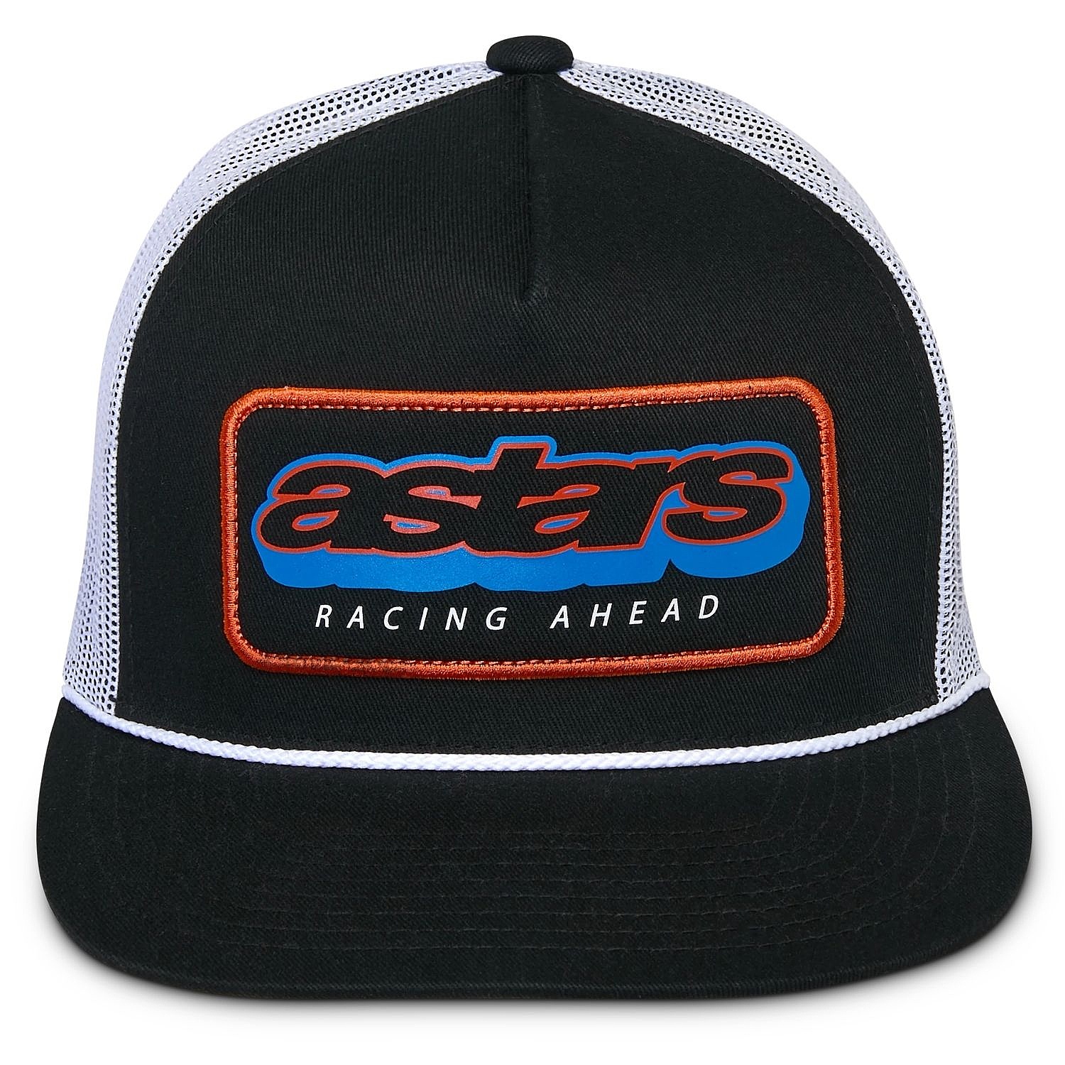 czapka z daszkiem Alpinestars Phosphor Trucker - Black/White - men´s