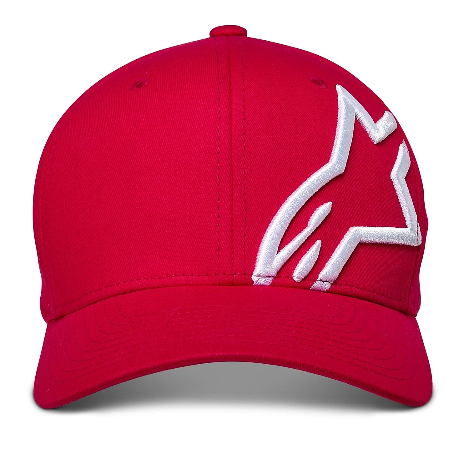 Kappe Alpinestars Corp Shift 2 Flexfit - Red/White - men´s