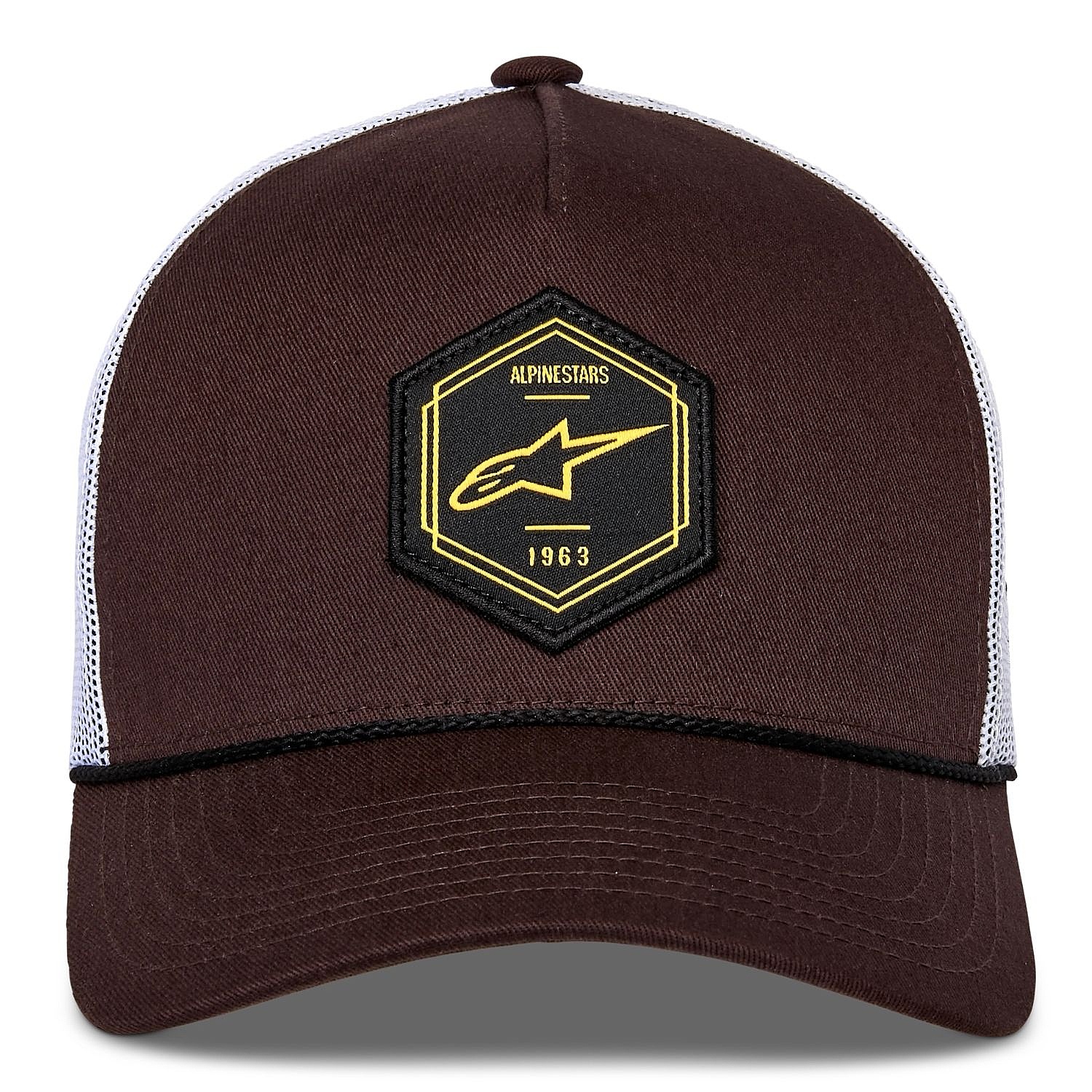 Kappe Alpinestars Hexeon Trucker - Brown/White - men´s