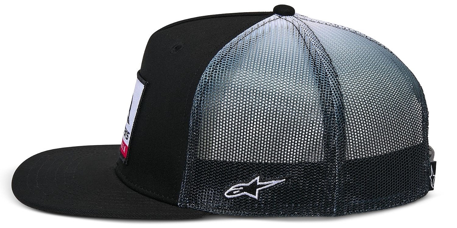 Kappe Alpinestars Cali Gradient Trucker - Black/White - men´s