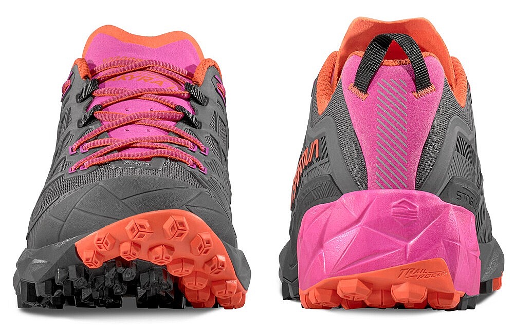 Schuhe La Sportiva Akyra II - Carbon/Cherry Tomato - women´s