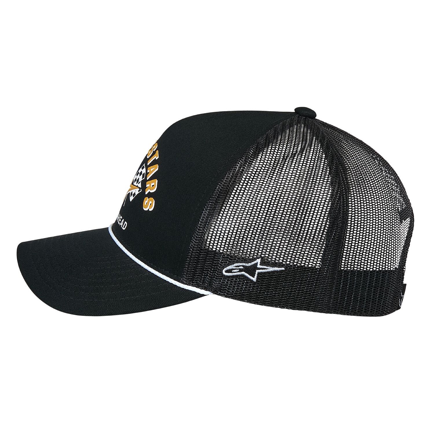 czapka z daszkiem Alpinestars Finisher Trucker - Black/Black - men´s