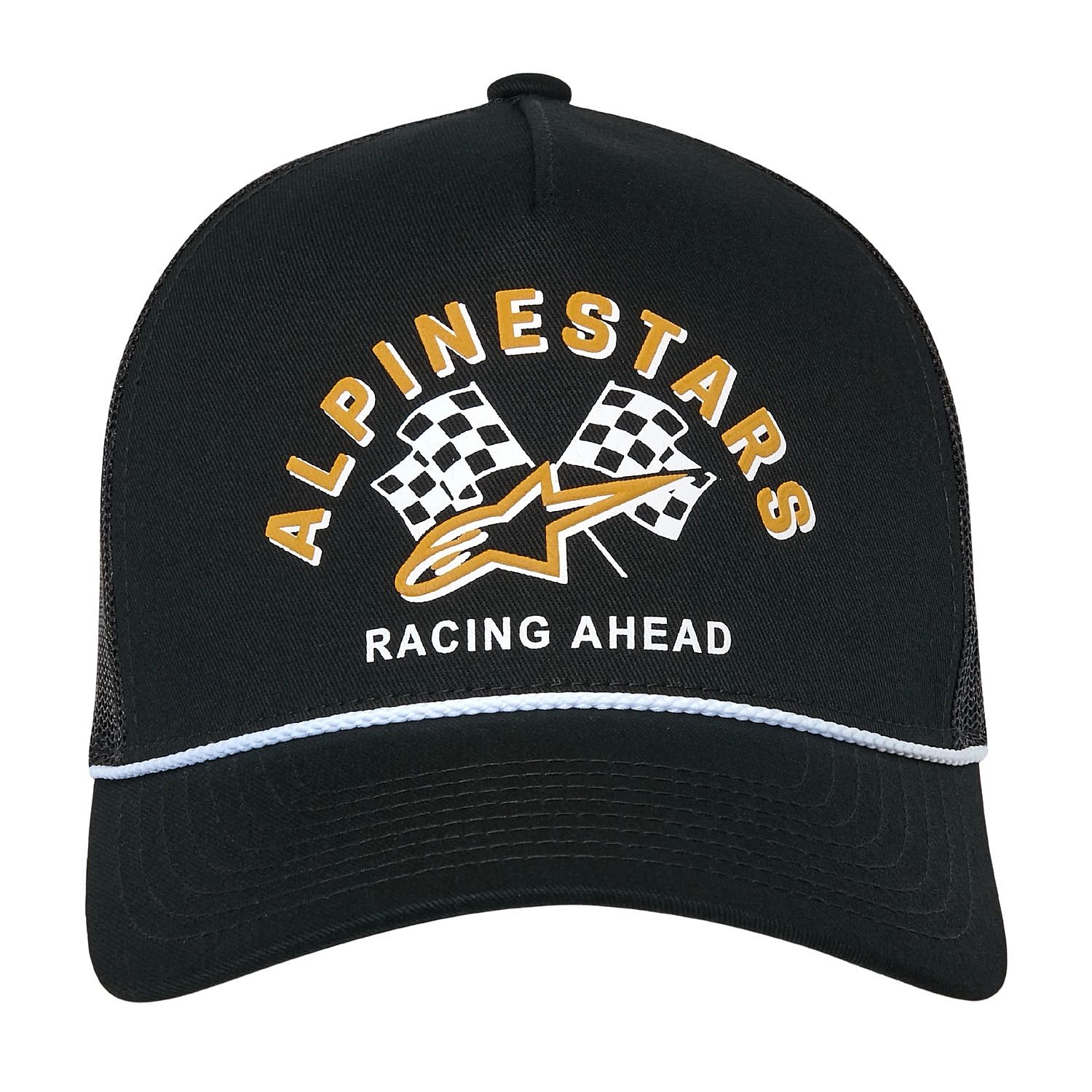 czapka z daszkiem Alpinestars Finisher Trucker - Black/Black - men´s