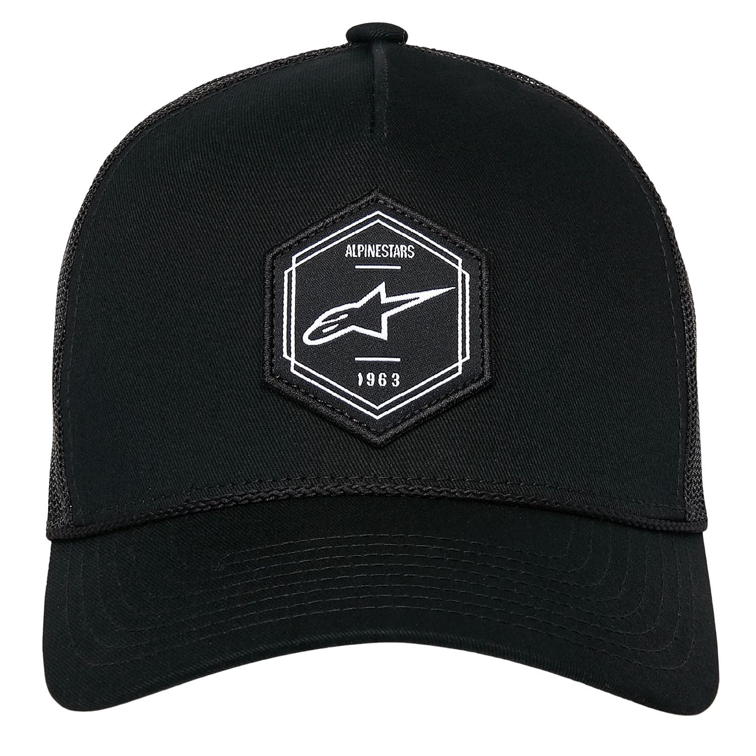 Kappe Alpinestars Hexeon Trucker - Black/Black - men´s