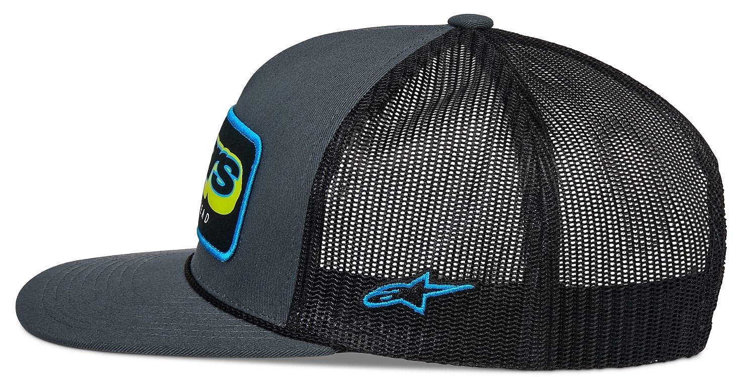 czapka z daszkiem Alpinestars Phosphor Trucker - Charcoal/Black - men´s