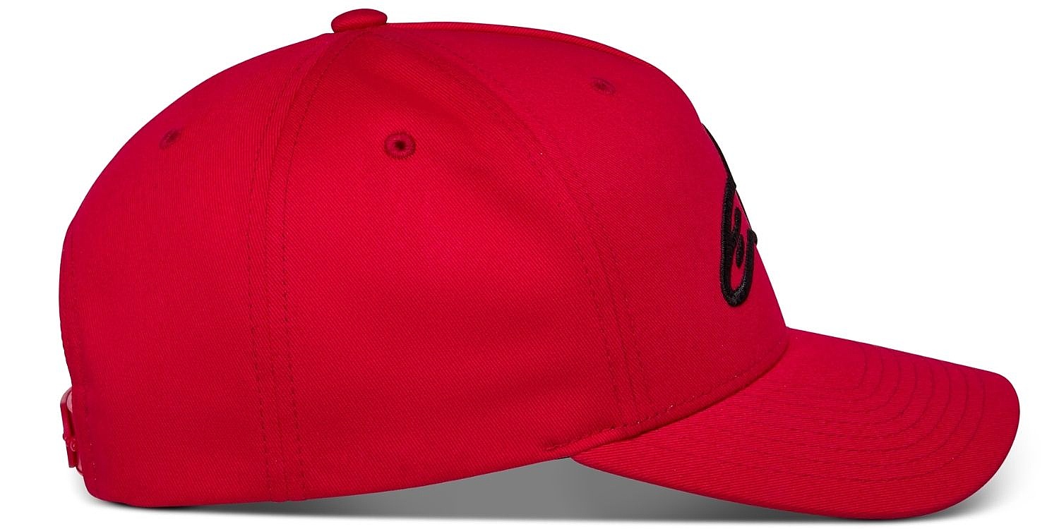 Kappe Alpinestars Ageless Snapback - Red/Black - men´s