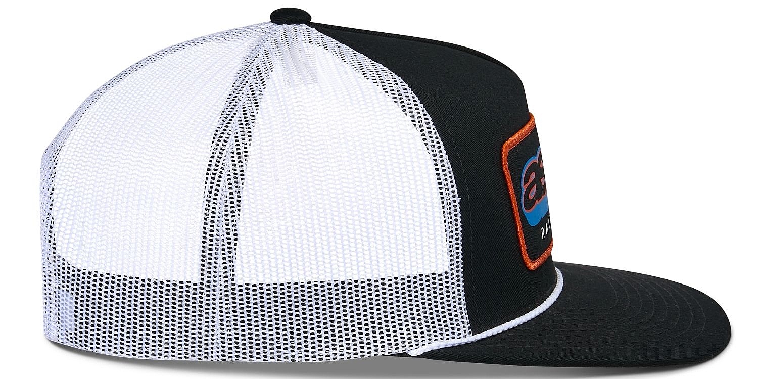 czapka z daszkiem Alpinestars Phosphor Trucker - Black/White - men´s