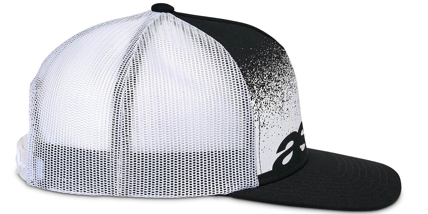 czapka z daszkiem Alpinestars Component Trucker - Black/White - men´s